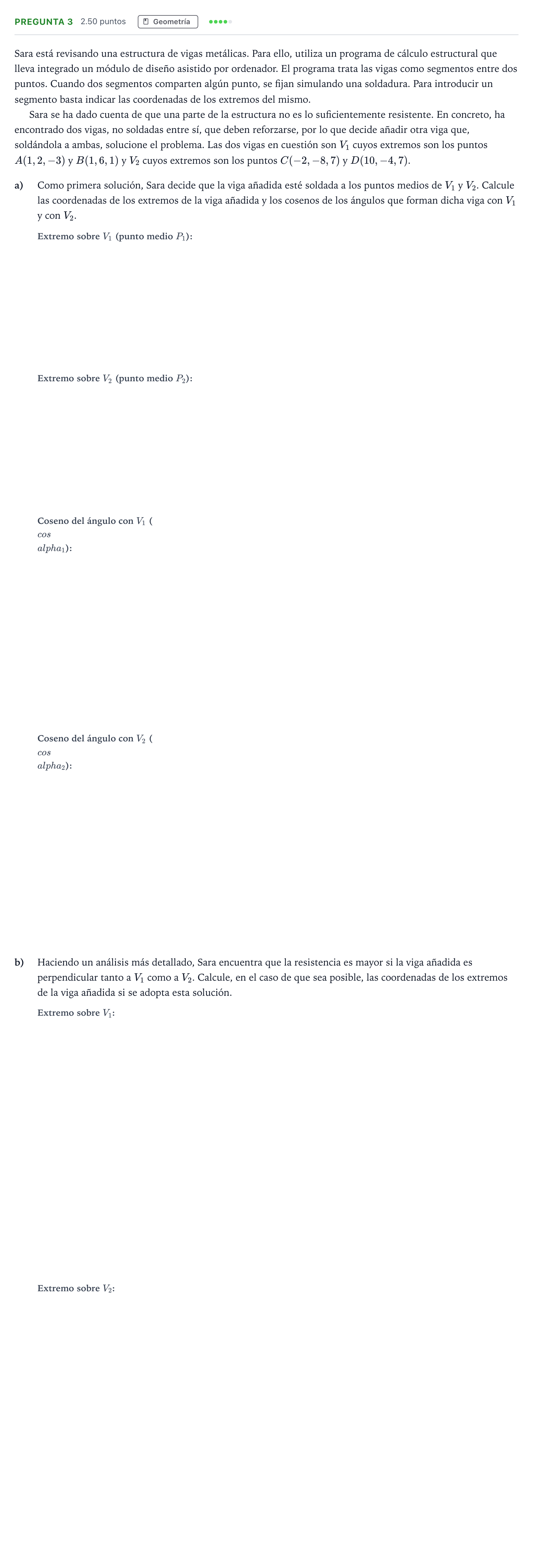 Enunciado: Pregunta 3 · Matemáticas II PAU Madrid Ordinaria Coincidencias 2025