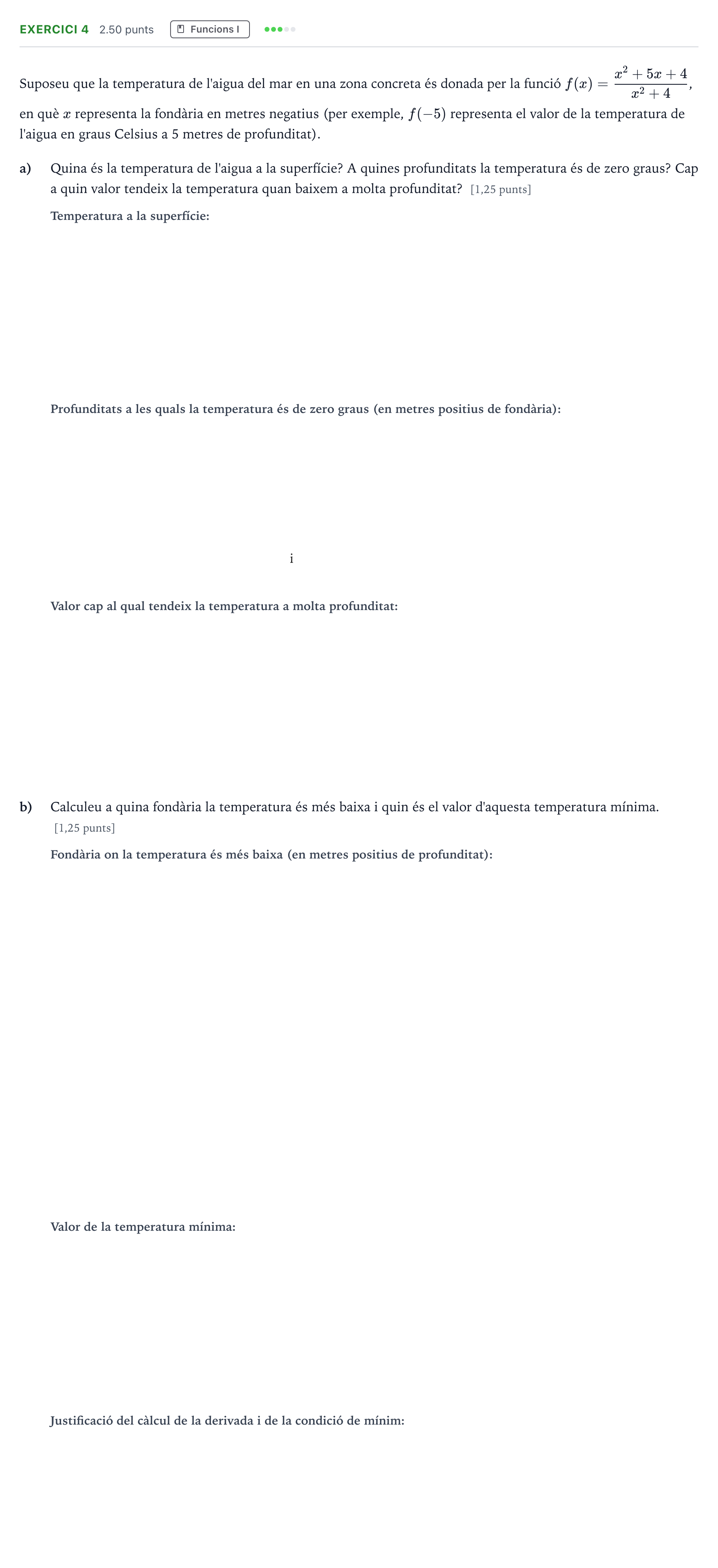 Enunciado: Problema 4 · Matemáticas aplicadas a las Ciencias Sociales II Selectividad Cataluña Juny Serie 5 2021