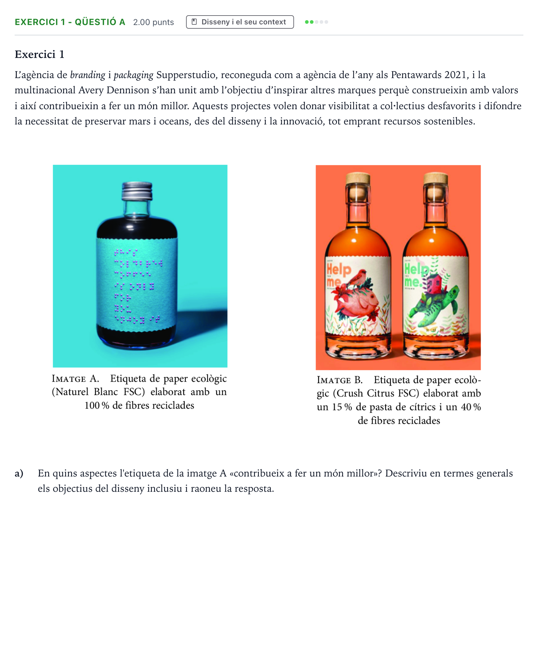 Enunciado: Exercici 1 - Qüestió a · Diseño Selectividad Cataluña Setembre Serie 3 2025