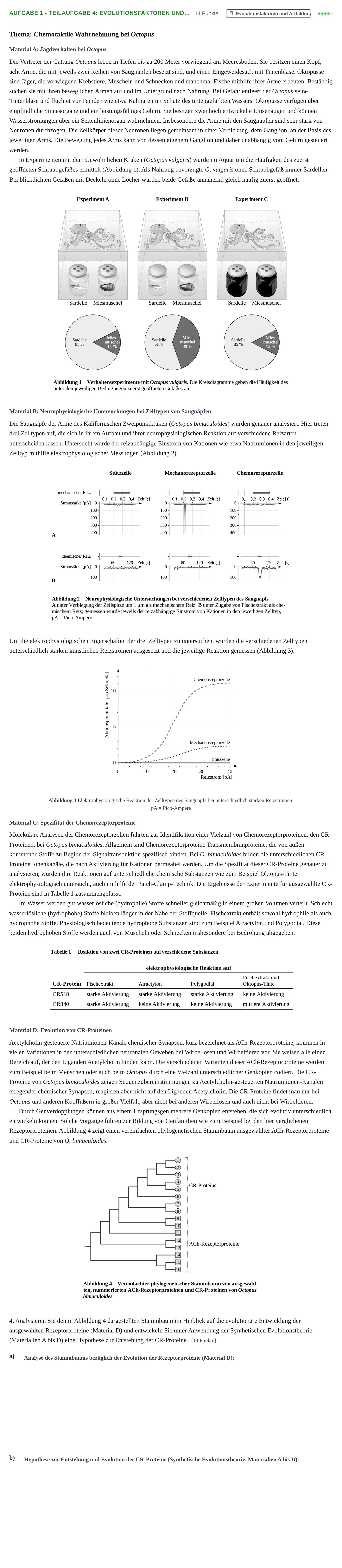 Aufgabenstellung: Aufgabe 1 - Teilaufgabe 4: Evolutionsfaktoren und… · Abitur NRW Biologie LK · Haupttermin · Weiterbildungskolleg 2022