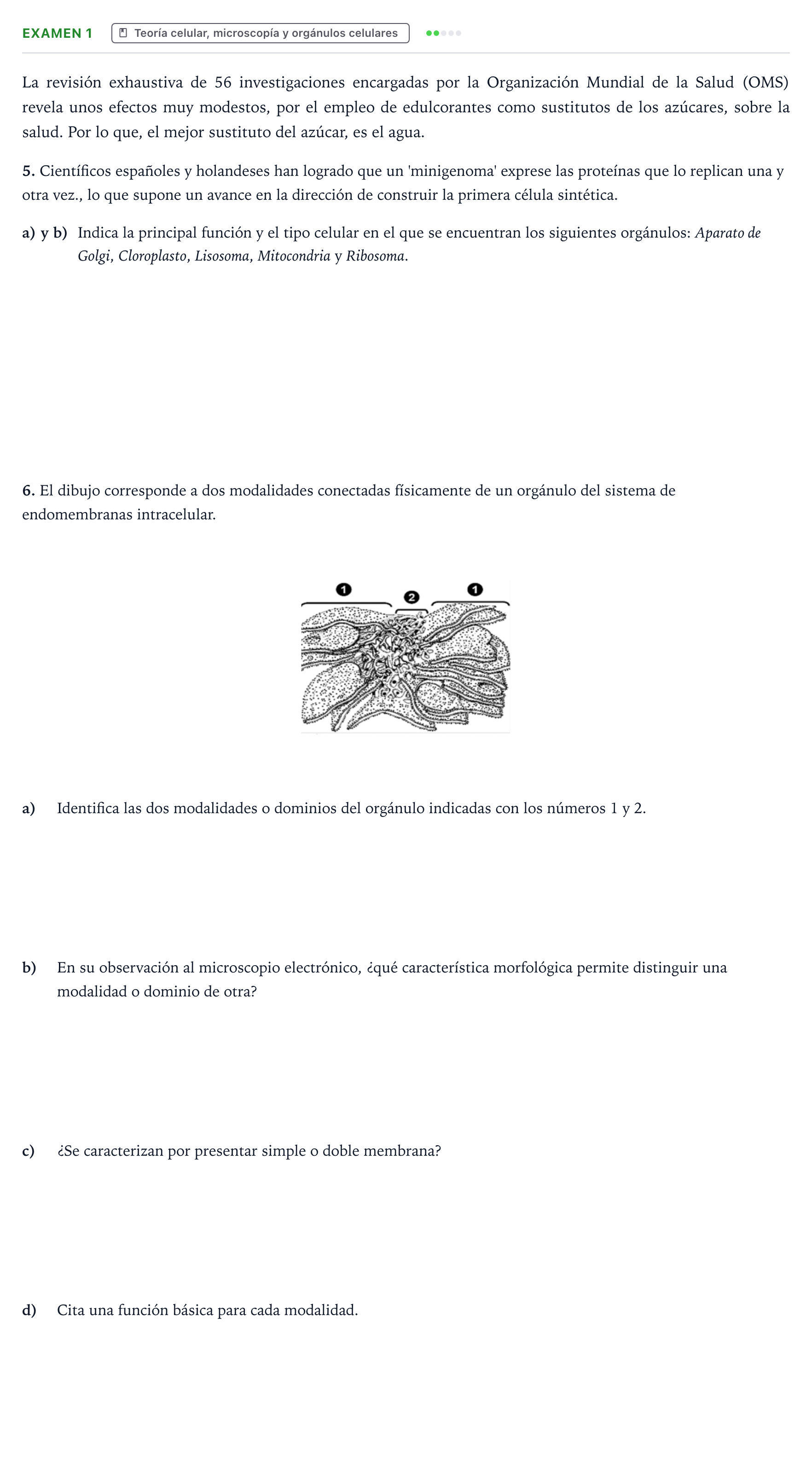 Enunciado: Ejercicio Examen 1 · Biología PAU Canarias Preguntas-Ebau.pdf
