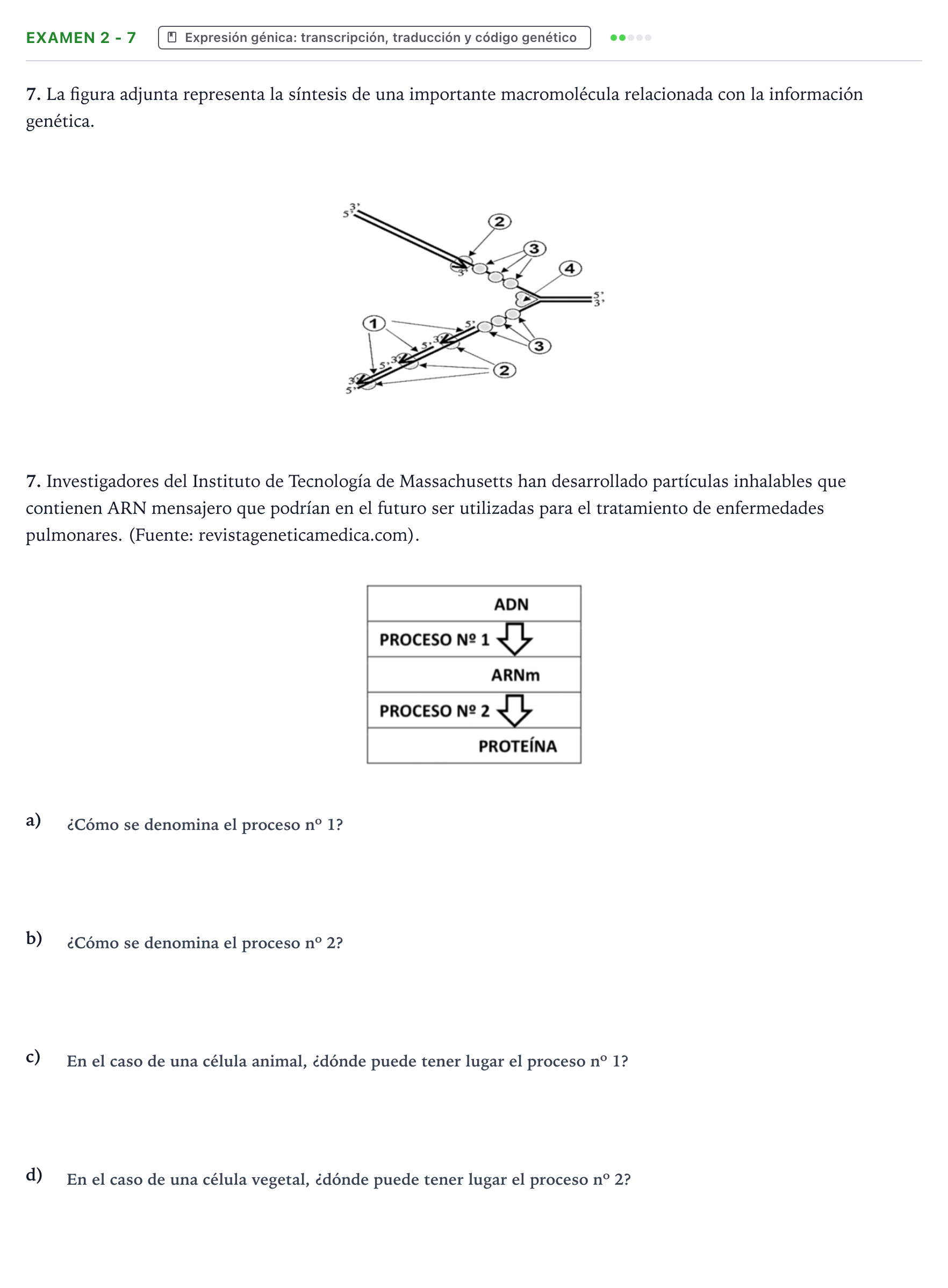 Enunciado: Ejercicio Examen 2 - 7 · Biología PAU Canarias Preguntas-Ebau.pdf