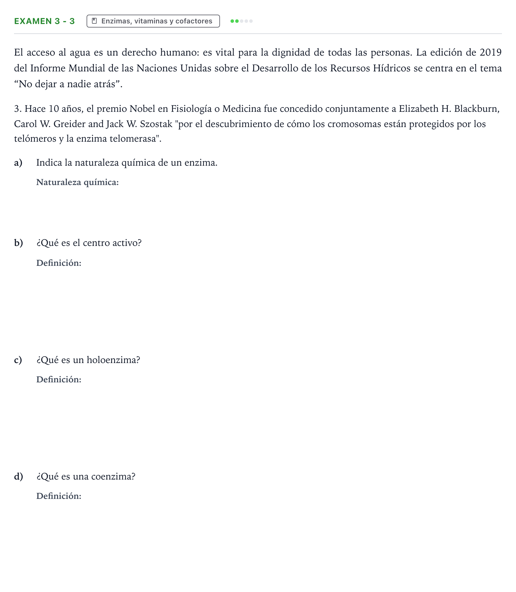 Enunciado: Ejercicio Examen 3 - 3 · Biología PAU Canarias Preguntas-Ebau.pdf