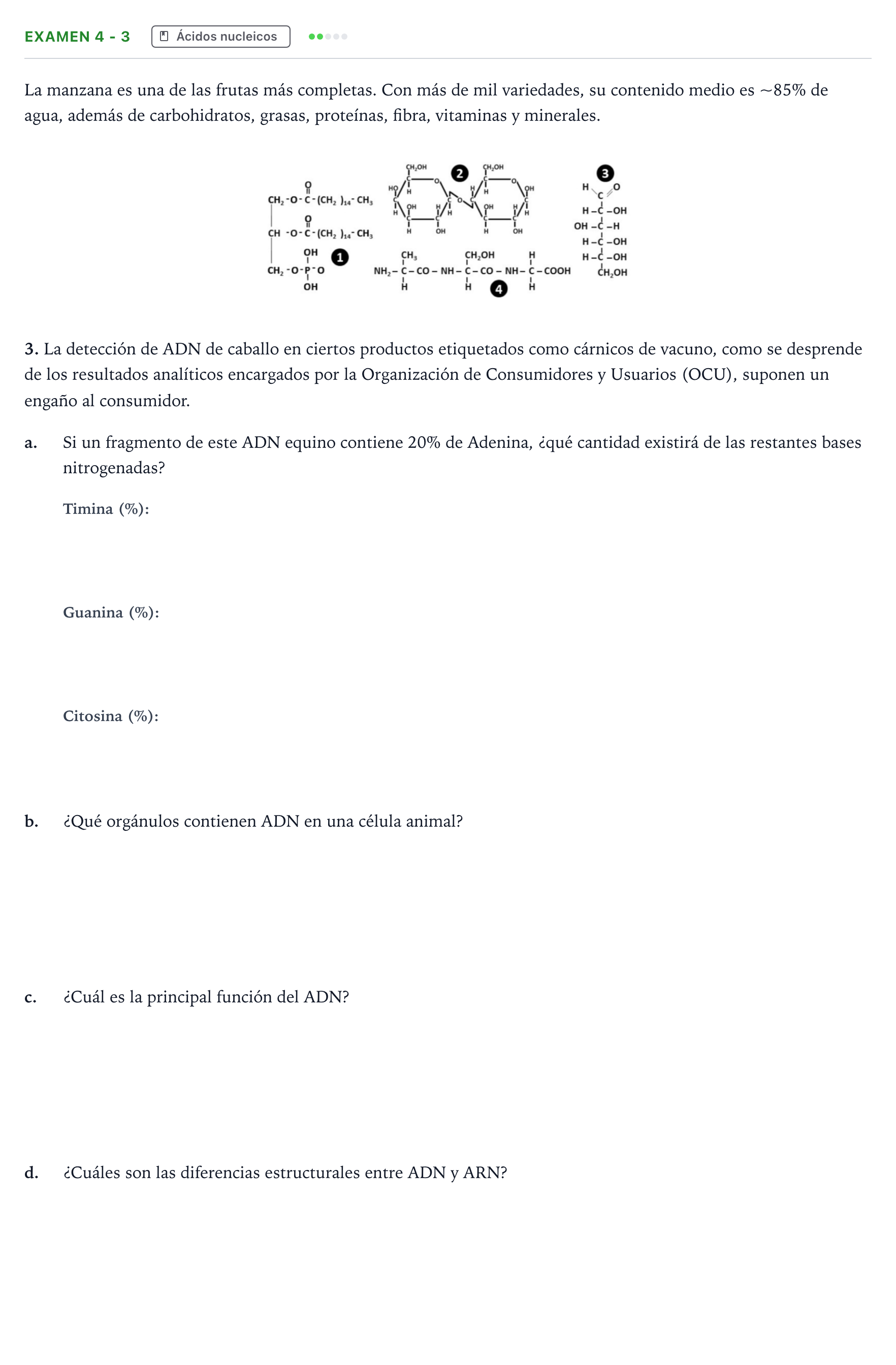 Enunciado: Ejercicio Examen 4 - 3 · Biología PAU Canarias Preguntas-Ebau.pdf