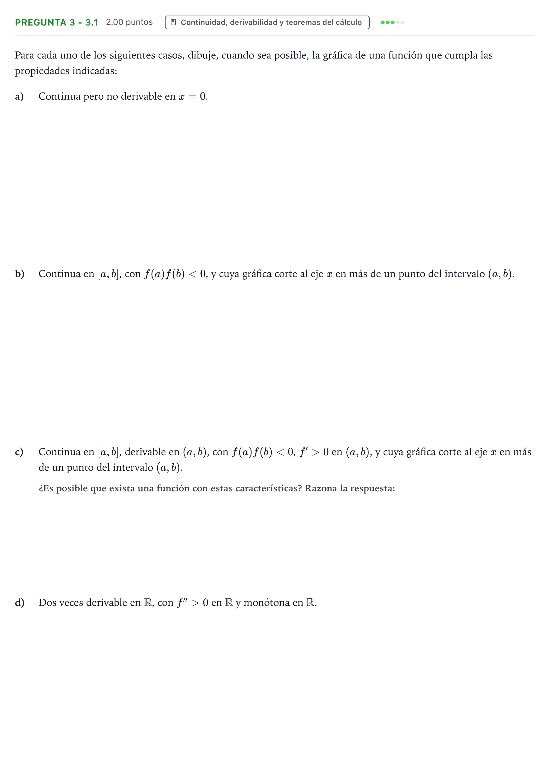 Enunciado: Pregunta 3 - 3.1 · Matemáticas II PAU Galicia Ordinaria 2026