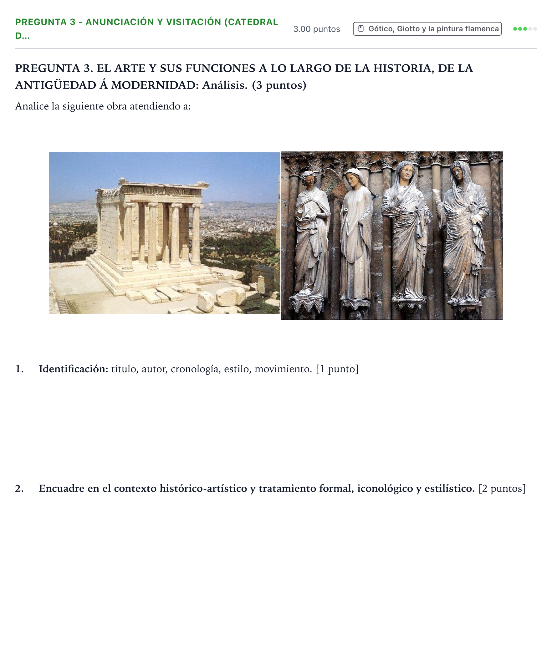 Enunciado: Pregunta 3 - Anunciación y Visitación (Catedral d… · Historia del Arte PAU Galicia Ordinaria 2026