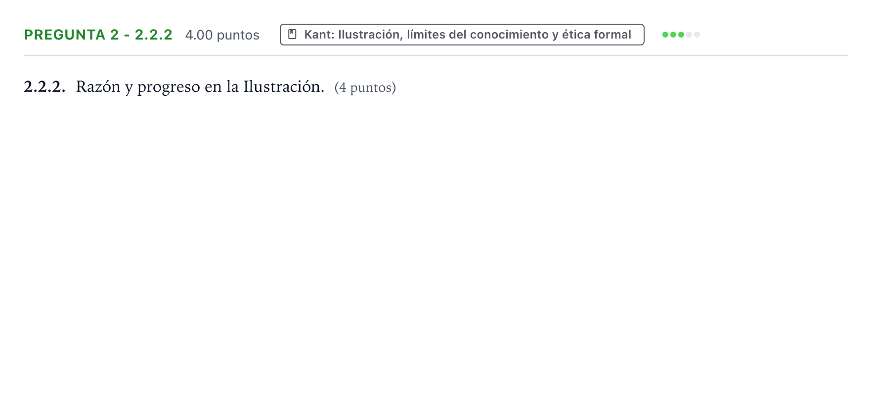 Enunciado: Pregunta 2 - 2.2.2 · Historia de la Filosofía PAU Galicia Ordinaria 2024