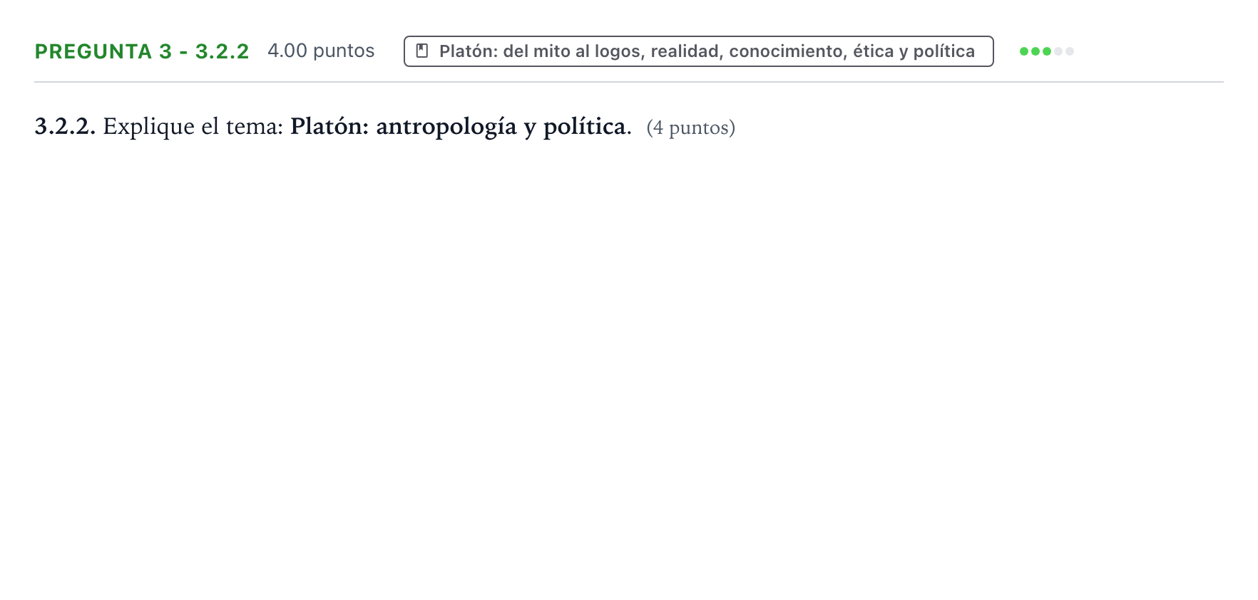 Enunciado: Pregunta 3 - 3.2.2 · Historia de la Filosofía PAU Galicia Ordinaria 2024