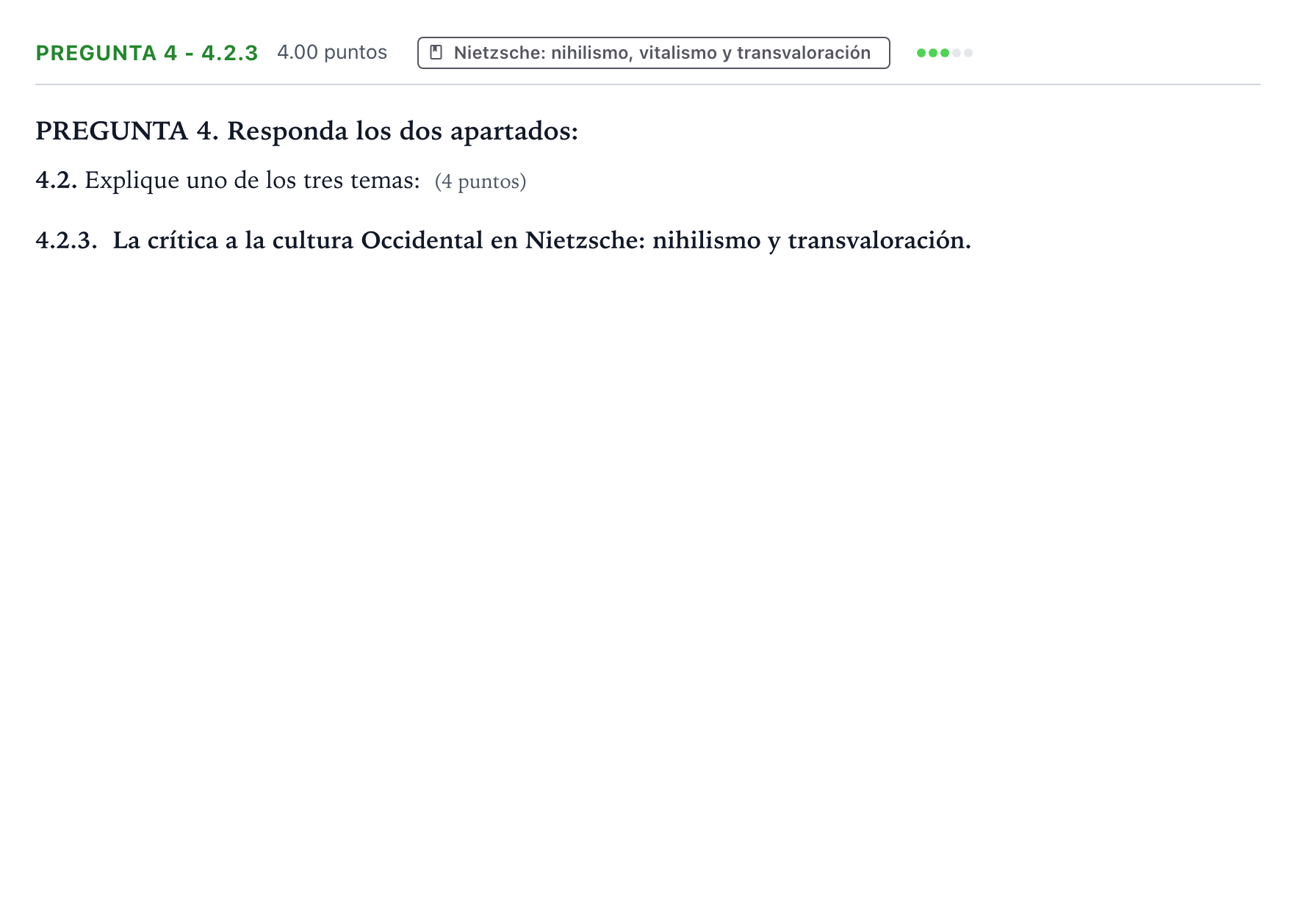 Enunciado: Pregunta 4 - 4.2.3 · Historia de la Filosofía PAU Galicia Ordinaria 2024