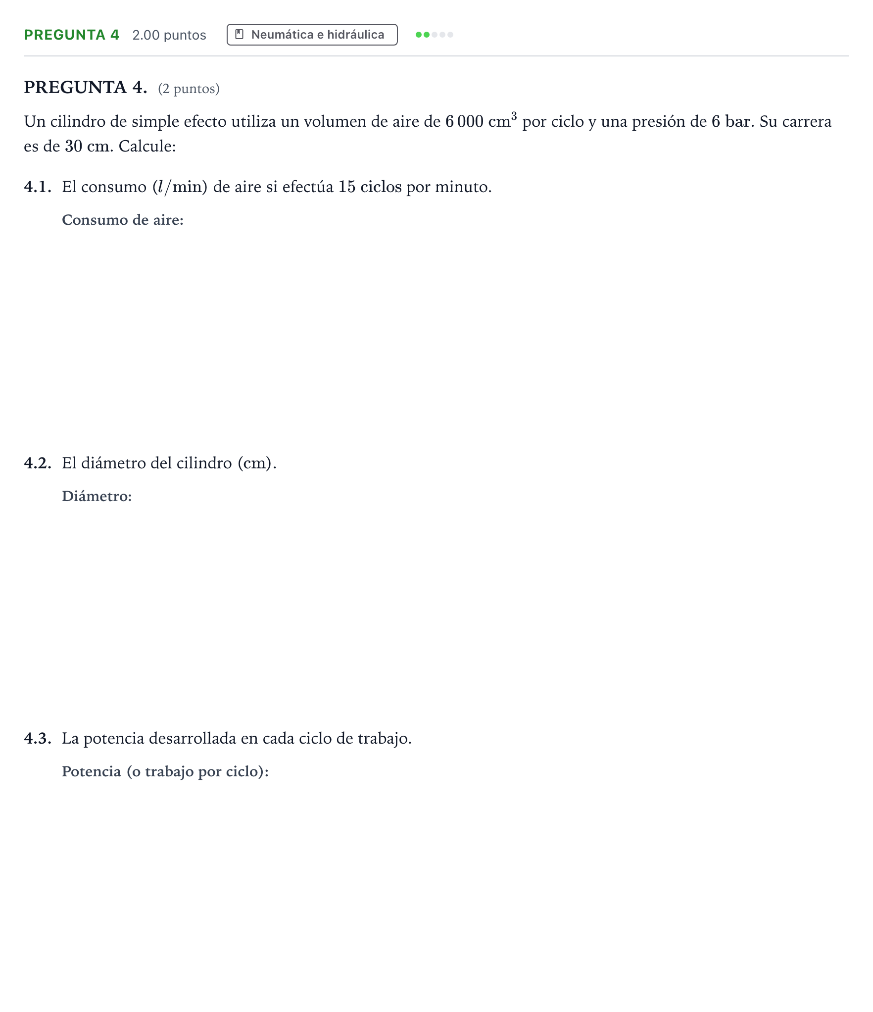 Enunciado: Pregunta 4 · Tecnología e Ingeniería II PAU Galicia Extraordinaria 2024