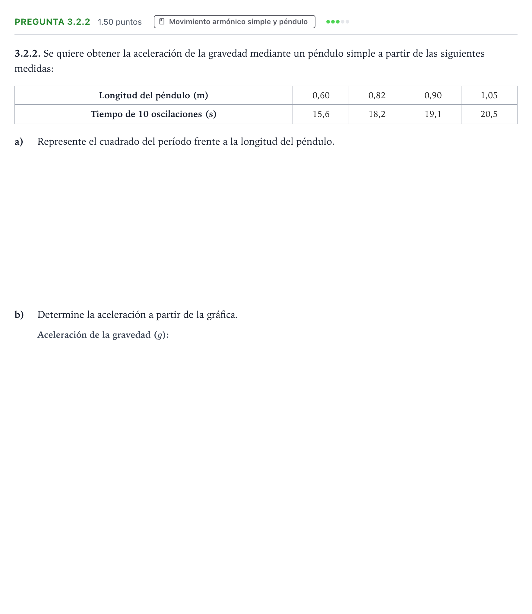 Enunciado: Pregunta 3.2.2 · Física PAU Galicia Ordinaria 2025